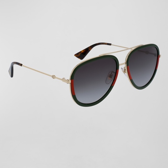 Gucci Web Aviator Sunglasses - Picture 1 of 3